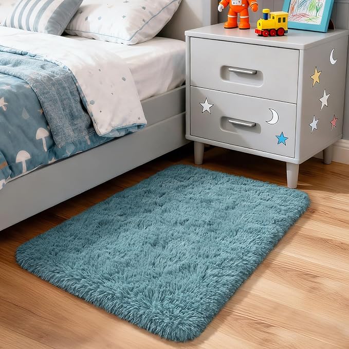 Merelax Modern Soft Fluffy Small Shaggy Rug - Image 6