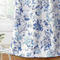 H.VERSAILTEX Blackout Curtains 84 Inch Length 2 Panels Set Floral Print Curtain by HVERSAILTEX