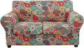 hyha Couch Cover, Loveseat Covers, Floral Pattern, 3 Pieces, Sofa Slipcovers by hyha