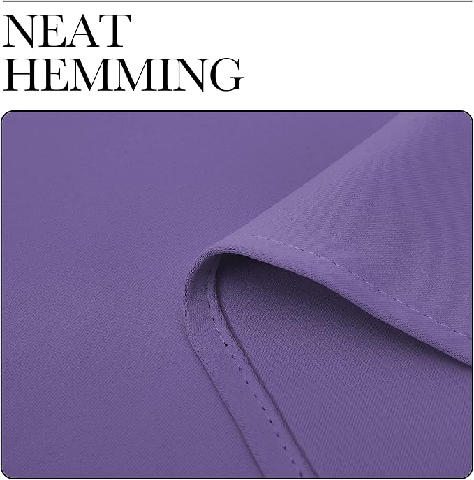 NICETOWN Lilac Purple Blackout Curtains - Image 7