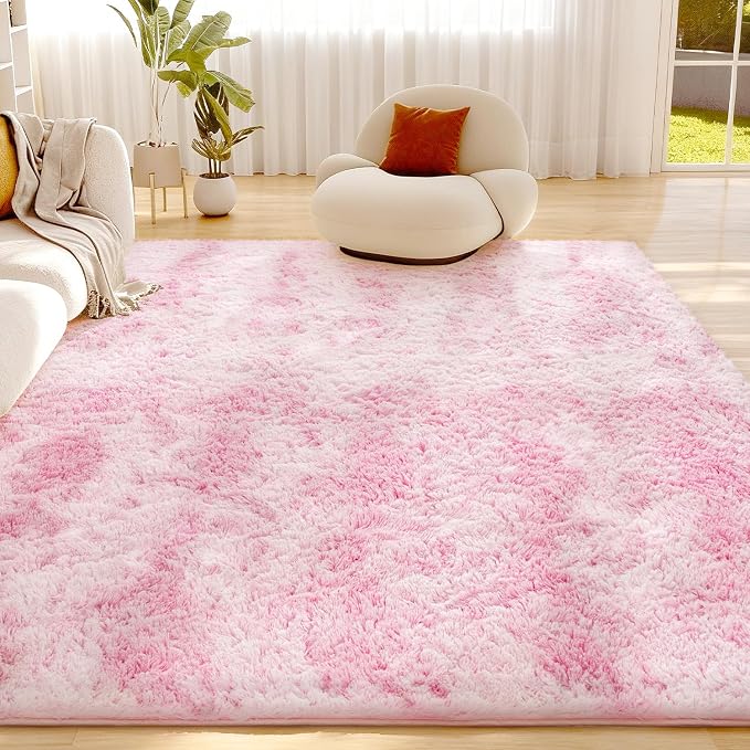Litanika 9x12 Fluffy Shag Faux Fur Area Rug - Image 2