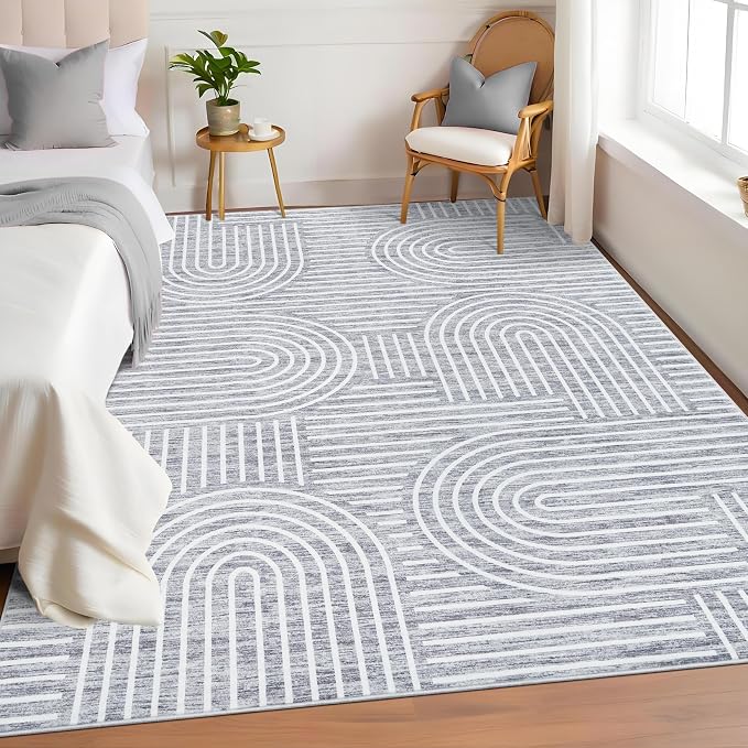 ROYHOME Washable Rug 4x6 Area Rugs - Image 2