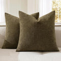 MIULEE Coffee Couch Pillow Covers 20x20 Inch by MIULEE