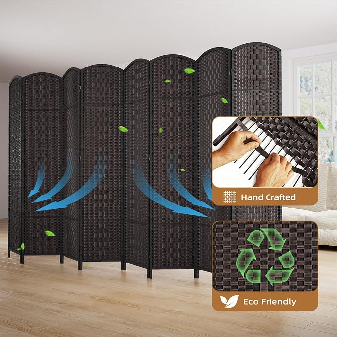 HALLYBEE Room Divider for Space Separation, Room Dividers and Folding Privacy - Image 5