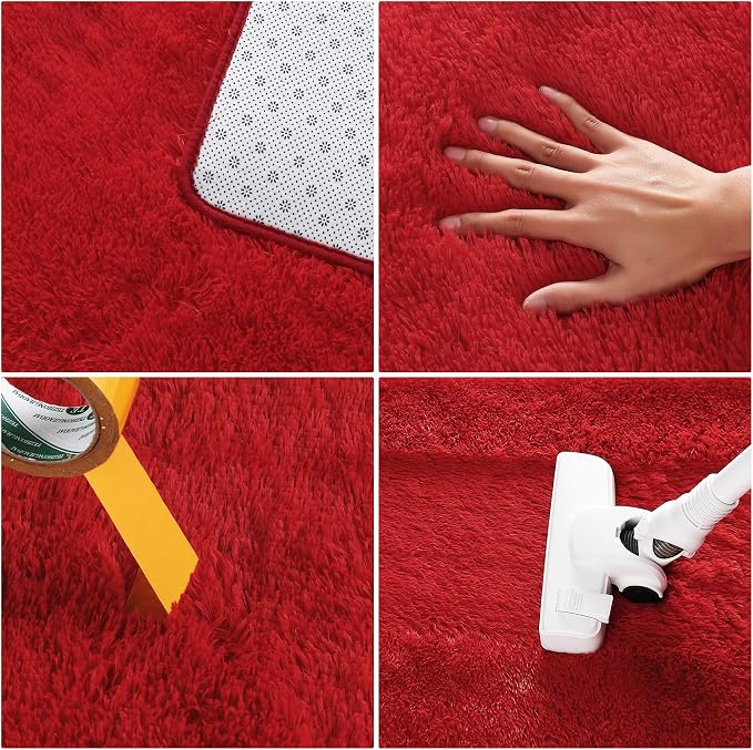 CAROMIO 8x10 Area Rug for Living Room Fluffy Rugs Shag Rugs for Bedroom Modern - Image 7