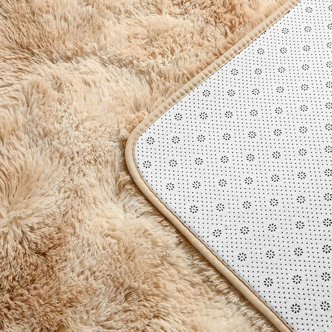 Deerhoo Shag Area Rug, 4 X 6 Tie-Dyed Plush Fuzzy Rugs - Image 6