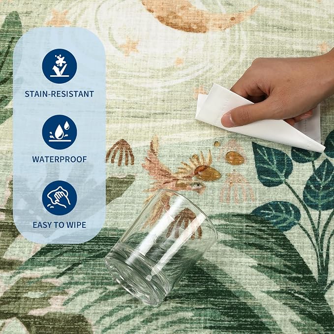 GarveeHome 4x6 Washable Area Rug - Image 5
