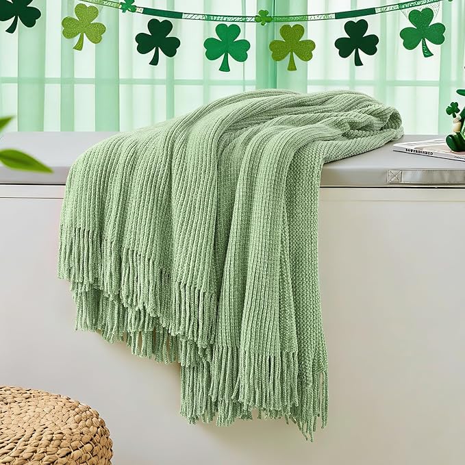 inhand Basil Green Throw Blanket - Image 6
