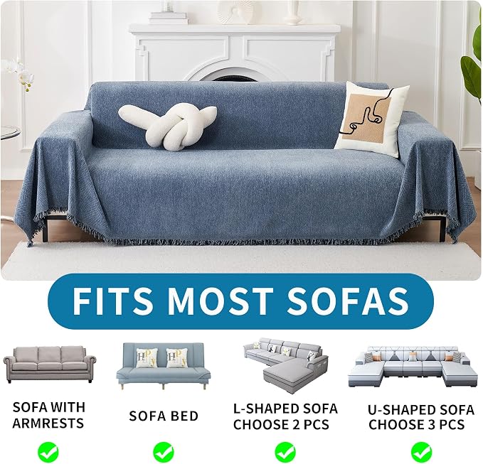 HAOMAIJIA Non Slip Couch Cover Sofa Covers - Image 6