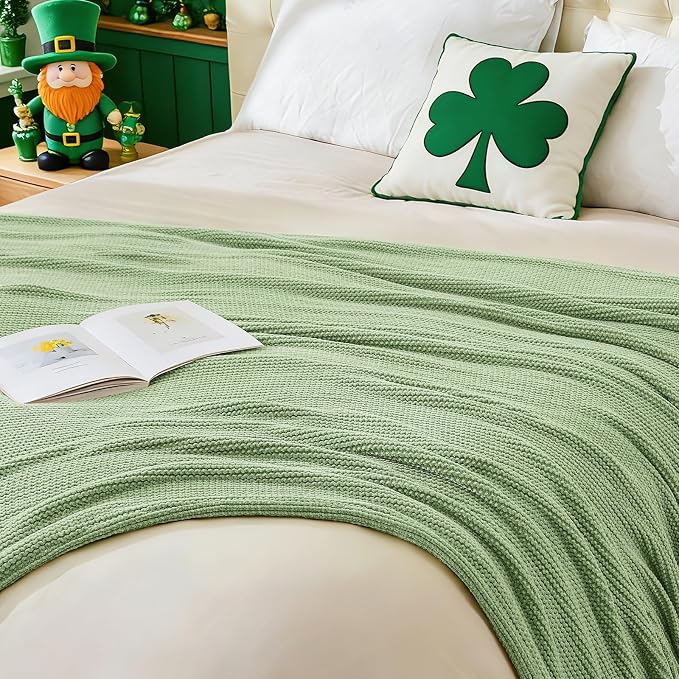 inhand Basil Green Throw Blanket - Image 8