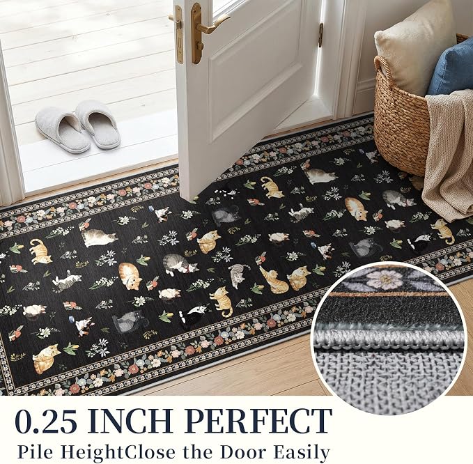 2x5 Washable Kitchen Runner Rug - Image 6