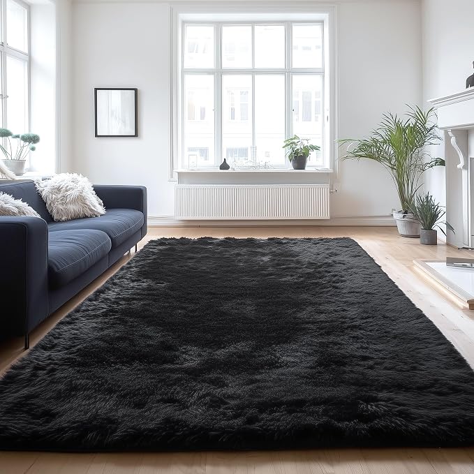 PAGISOFE Fluffy Shaggy Area Rug - Image 8