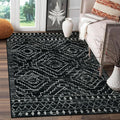 Wonnitar Moroccan 3x5 Rug, Non-Slip Geometric Tribal Entry Throw Mat, Boho by Wonnitar
