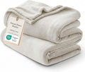 Bedsure GentleSoft Fleece Bed Blankets Large Size Linen by BEDSURE