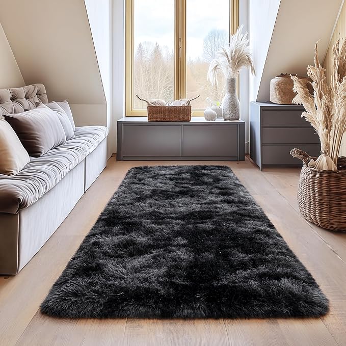 Shaggy Soft Fluffy Rug Plush Rugs Non-Slip Indoor Floor Carpet - Image 3