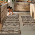 Kitchen Rugs Sets of 2-Non Slip Kitchen Mats by BSICPRO