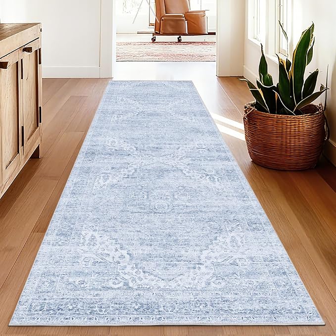 Hallways Runners Rug 2.5x8，Vintage Washable Kitchen Runner Rug by Unknown
