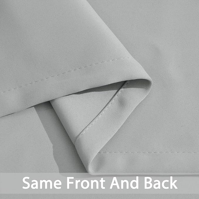Yakamok Blackout Curtains Room Darkening Thermal Insulated Window Panels - Image 5