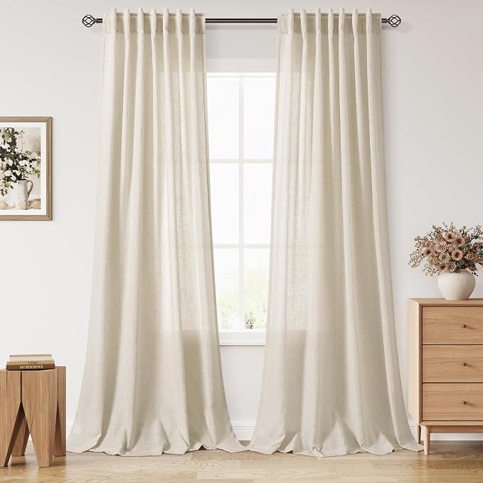 Nanspring 102 Inch Long Curtains by Nanspring