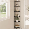 Hzuaneri Corner Shelf Stand, Corner Bookshelf, Storage Standing Shelf Unit by Hzuaneri