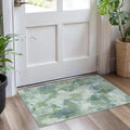 Washable Area Rug 2x4, Small Entryway Rug Non-Slip Vintage Door Mat Indoor by AMADAHOMEFURNISHING
