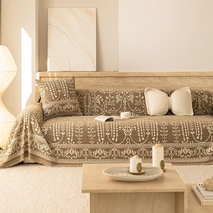 ROOMLIFE Couch Cover Boho Sofa Covers - Image 9