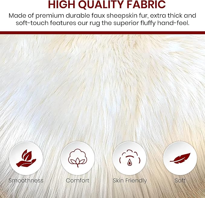 Free Shape Luxury Soft Fluffy Shag Area Rug Single and a Half 2'x4', 60x120cm - Image 5