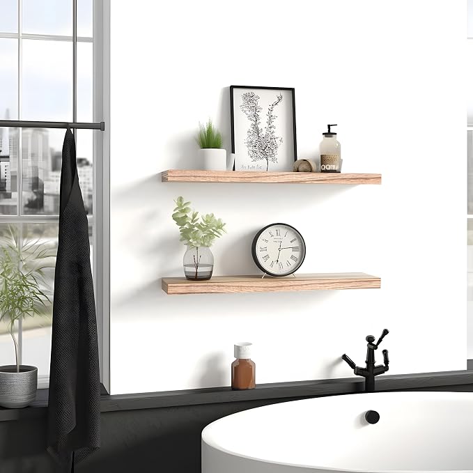 PHPH 24 Inch Wood Floating Shelves - Image 3