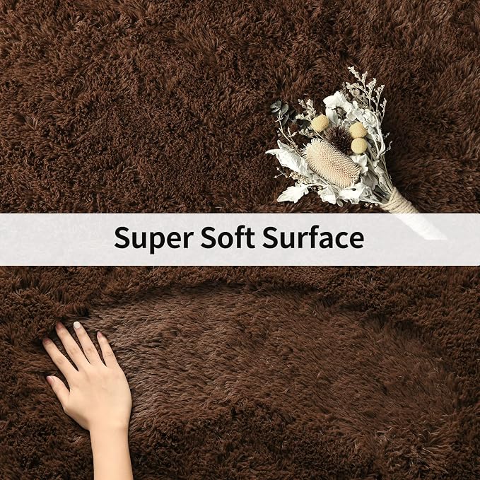 Merelax Soft Modern Indoor Large Shaggy Rug - Image 8