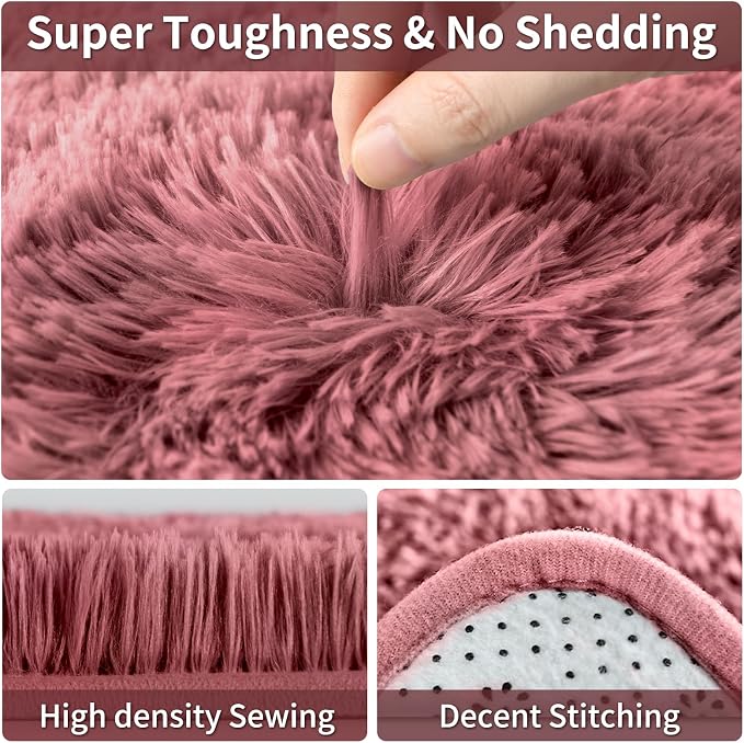 Merelax Soft Modern Indoor Large Shaggy Rug - Image 4