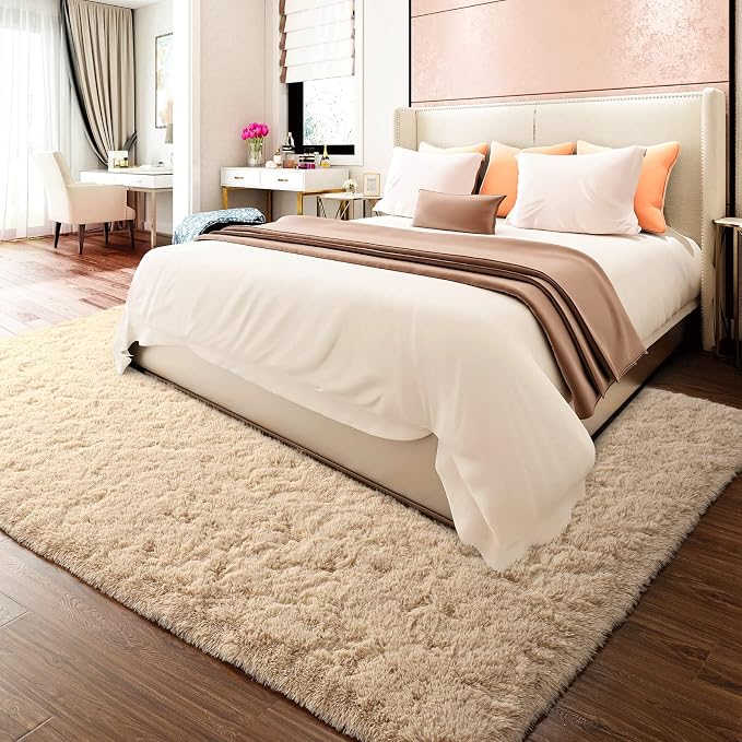 Merelax Soft Modern Indoor Large Shaggy Rug - Image 2