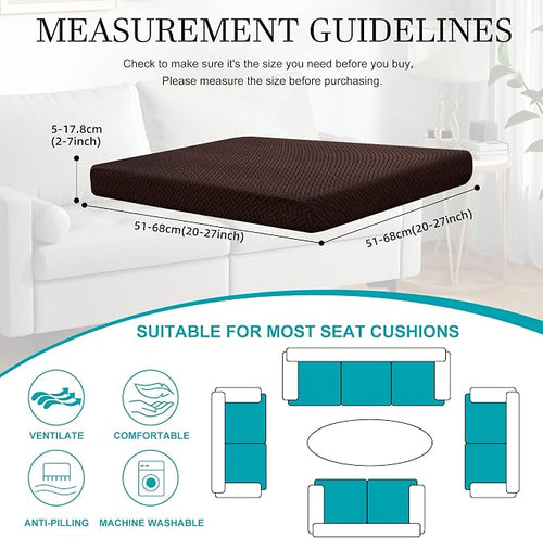 14Pcs Stretch Patio Cushion Covers, Outdoor Couch Covers Replacement, Outdoor - Image 2