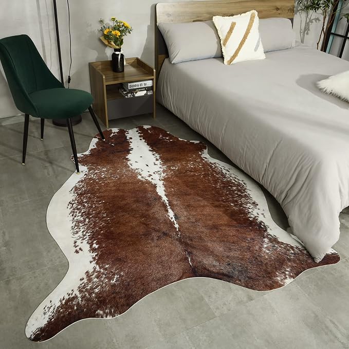 Easycozy Faux Cowhide Large Cow Print Rug - Image 9