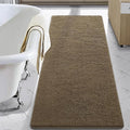 LOCHAS Luxury Bathroom Rug Shaggy Bath Mat 24 x 60 Inch, Washable Non Slip Bath by LOCHAS