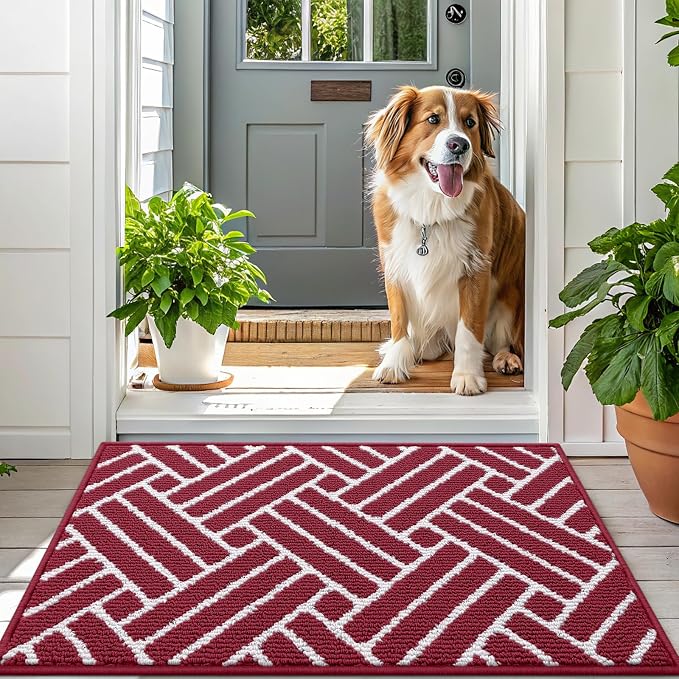 OLANLY Indoor Door Mat, 32x20 Inch, Dirt Resistant and Absorbent, Non-Slip - Image 6