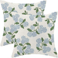 AEIOAE Spring Pillow Covers 16x16 Inch Set of 2, Floral Summer Outdoor Seasonal by AEIOAE