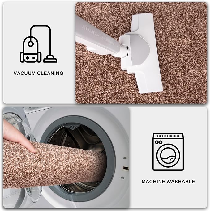 PURRUGS Dirt Trapping Door Mat 20" x 31.5", Non-Slip Machine Washable Entryway - Image 7