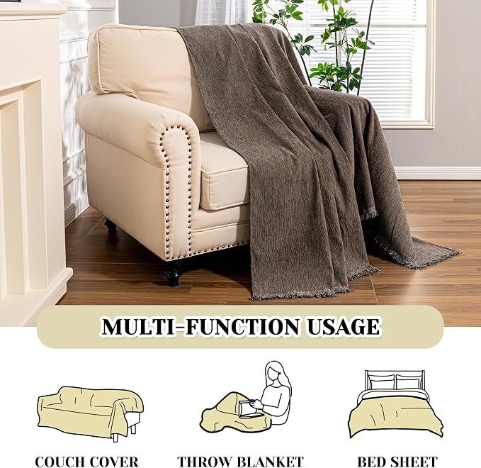 MEETSKY Oversized Chair Cover Small Couch Cover Chair Covers Armchair - Image 7