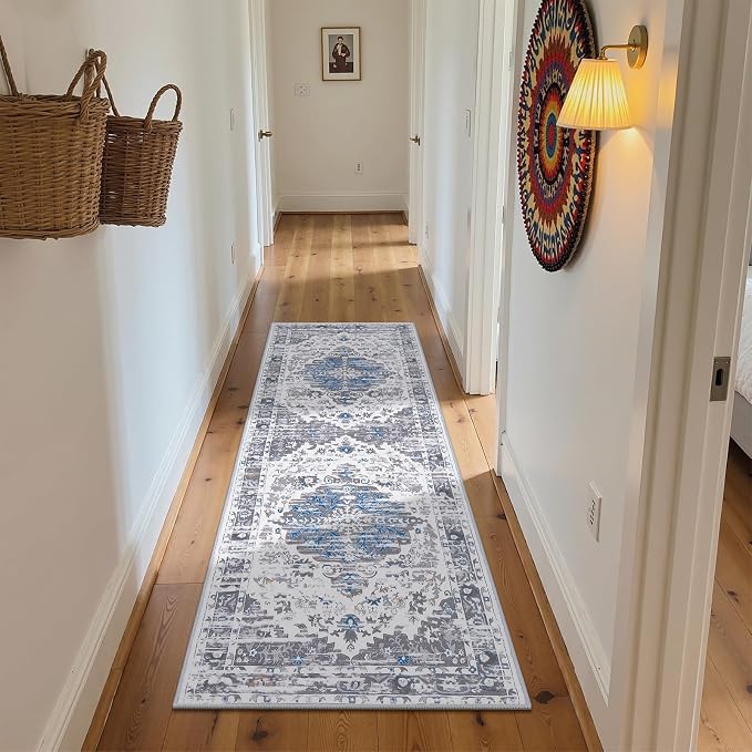 Ileading Washable Hallway Runner Rugs, 2x6 Non Slip Runners Area Rug - Image 9