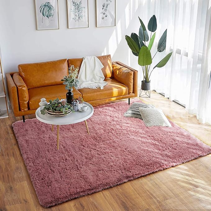 Merelax Soft Modern Indoor Large Shaggy Rug - Image 6