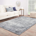 Area Rug 9×12, Large Vintage Boho Rug, Ultra-Soft Low Pile, Non Slip, Stain by DomitapisRug