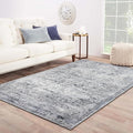 Area Rug 5×7, Vintage Boho Rug, Ultra-Soft Low Pile, Non Slip, Stain Resistant by DomitapisRug