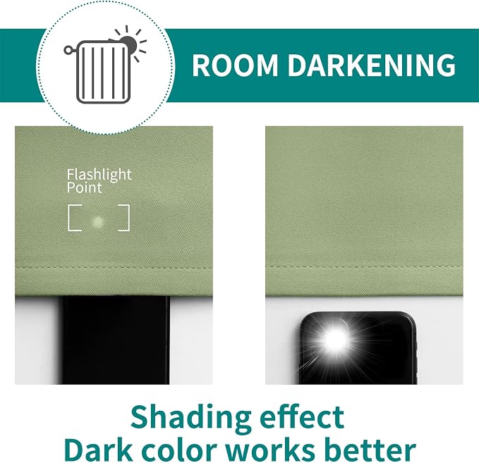 BGment Room Darkening Curtains 84 Inches Long - Image 4