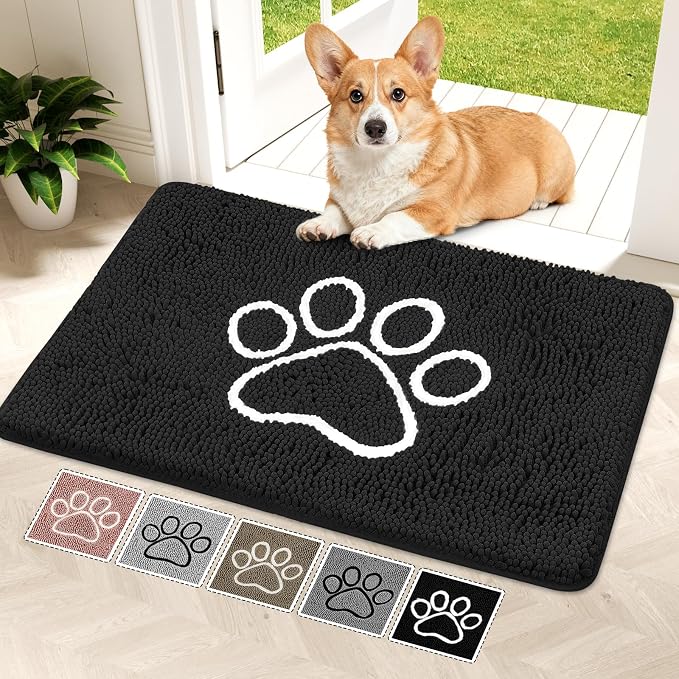 Bcoimo Super Absorbent Dog Door Mat, Pet Rugs by Bcoimo