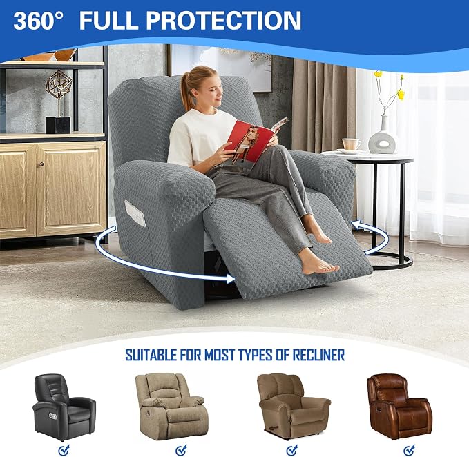 MAXIJIN Recliner Cover Slipcovers - Image 2