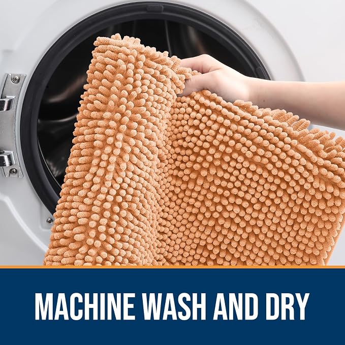 OLANLY Dog Door Mat for Muddy Paws 36x24, Absorbs Moisture and Dirt, Absorbent - Image 5