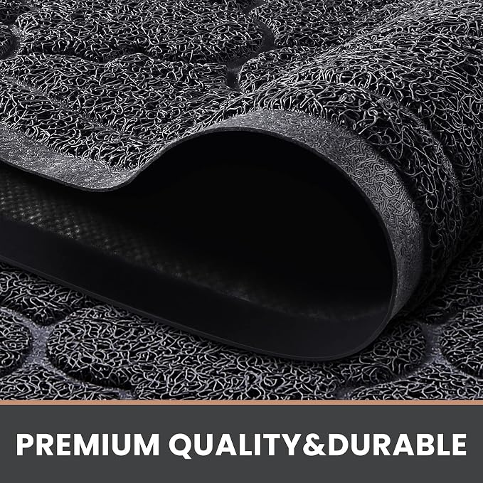 LuxStep Door Mat Large Indoor Outdoor Doormat, Non-Slip Low-Profile Design - Image 4