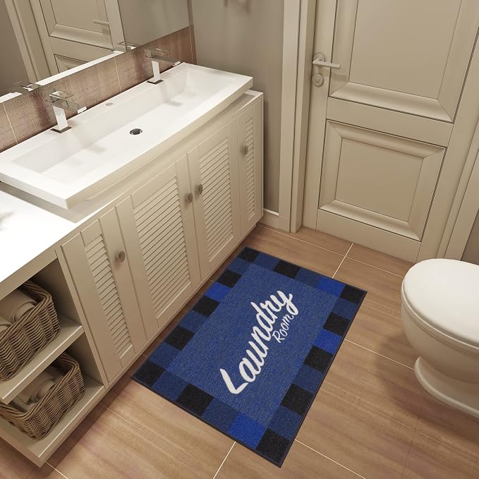 Ottomanson 26" x 35" Laundry Room Rug - Image 5