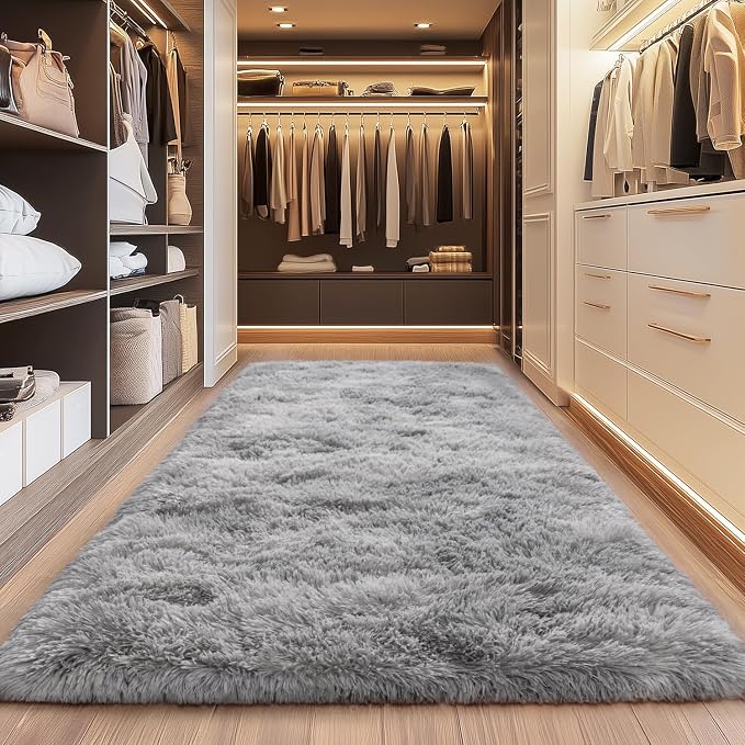 Ultra Soft Fluffy Rugs for Bedroom, Anti-Skid Indoor Carpet Nursery Rugs for - Image 5