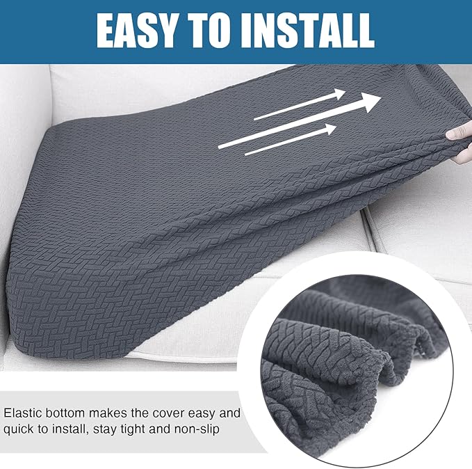 Smiry Waterproof Couch Cushion Covers - Image 4